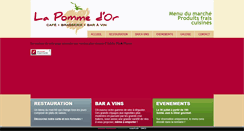 Desktop Screenshot of la-pomme-dor.fr