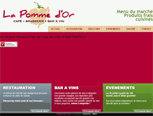 Tablet Screenshot of la-pomme-dor.fr